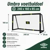 Umbro Voetbaldoel - Voetbal Goal 240 x 160 x 85 cm - Productafbeelding-voorbeeld 3