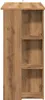 vidaXL Stolik barowy z półką Artisan dąb 102x50x103,5 cm Podgląd zdjęcia produktu 5