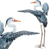 Progarden | Gartenfigur Kranich Vogel - 86 cm - Metall - Produktbild-Vorschau 2