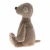 A plush teddy bear is shown sitting in profile against a white background. Podgląd zdjęcia produktu