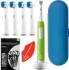 Oral-B Junior Pro Elektrische Zahnbürste grün Set mit 4 Produktbild-Vorschau 1