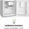 Klarstein Mini Frigo de Chambre de 41L pour Snacks et Voir les images du produit 3