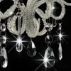The Living Store Lampa sufitowa z perełkami biała okrągła Podgląd zdjęcia produktu 7