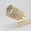 LUXOLAR - LED Deckenleuchte 4-flammig Creme/Gold E27 60W - Produktbild-Vorschau 2
