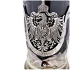 Bierkrug mit Deckel 0,7L – Steinkrug mit Metallmontur Produktbild-Vorschau 4