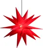 LED Weihnachtsstern 3D Rot 40 cm inkl. LED-Leuchte + Trafo Produktbild-Vorschau 1