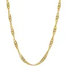 Goldkette Singapurkette Halskette Breite 1,2 mm 40 cm 333-8 Produktbild-Vorschau 7