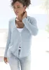 VIVANCE Strickjacke hellblau Größe 40/42 Produktbild-Vorschau 4