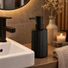 Flüssigseifenspender Schwarz 250 ml - Seifenspender für Bad, elegant Náhľad obrázku produktu