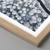 Gerahmtes Poster - Rahmen in heller Eiche - Wald Winter Produktbild-Vorschau 2