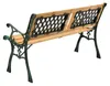 Záhradná lavička Sanremo 200578, čierna/hnedá, 122 cm Náhľad obrázku produktu 18