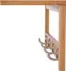 HOMCOM Wandgarderobe Garderobe mit Haken Wandmontage Produktbild-Vorschau 9