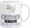 Konzertpianistin Geschenk Tasse Becher Die Frau Die Allen Produktbild-Vorschau 1