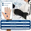Qunature Winter Skihandschuhe Schnee/Snowboard Handschuhe Produktbild-Vorschau 6