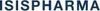 The image shows the brand name ISISPHARMA in large, dark blue letters against a white background. Anteprima dell’immagine prodotto