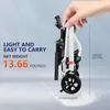 (Len 6,2 kg) Ultraľahký transportný invalidný vozík pre Náhľad obrázku produktu 6