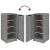 The Living Store Schuhschrank Grau Sonoma 30x35x70 cm Produktbild-Vorschau 10