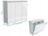 Kommode für das Badezimmer 90 (60+30) 3x Wäschekorb Produktbild-Vorschau 4