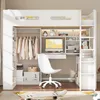 Letto a soppalco MODFU, 90x200, per ragazzi, con scrivania. Anteprima dell’immagine prodotto 2