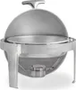 Repas Acier inoxydable Chafing Dish, 6 litres, rond, Voir les images du produit 4