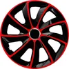NRM Radkappen STIG, Rot/Schwarz 15" Zoll. (4 x Universal Produktbild-Vorschau 1
