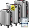 Monzana Valigie Set di 3 pezzi m l xl trolley valigie Anteprima dell’immagine prodotto 4