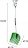 Ergonomiczna Łopata do śniegu 135 cm Aluminiowa Profilowana Podgląd zdjęcia produktu 14
