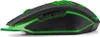 A side view of a black and green gaming mouse on a white background. Náhľad obrázku produktu