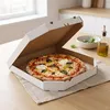 KAPAK Pizzakarton Weiß 50x50x4 cm für Gastronomie Produktbild-Vorschau 7