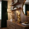 Mauro Ferretti Kaninchen Tischlampe E27 13x17x35,5 cm gold Produktbild-Vorschau 8