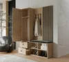Garderobenschrank LUCA mit Sitzbank und Schuhschrank Produktbild-Vorschau 2