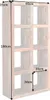 riess-ambiente Regal MAKASSAR 180cm natur smoke finish Produktbild-Vorschau 7