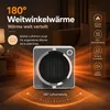 Heizlüfter 500W, Mini PTC Keramikheizung mit Produktbild-Vorschau 6