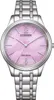 Zegarek damski Citizen model: EM0411-71X z różową tarczą Podgląd zdjęcia produktu 1