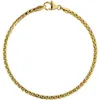 2-6mm-Zopfarmband-aus-585-Gelbgold-19cm Produktbild-Vorschau