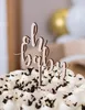 Cake topper Oh Baby / Nascita 17cm legno, naturale Anteprima dell’immagine prodotto 8