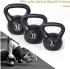 HOMCOM Kettlebell Kugelhantel 12 kg Gewicht-Hantel mit Sand Produktbild-Vorschau 7
