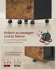 VASAGLE Rollcontainer, abschließbar, Aktenschrank mit 2 Produktbild-Vorschau 6