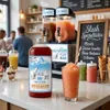 Ice Bär sirop Slush goût pêche 1 l 1:5 sans AZO sans Anteprima dell’immagine prodotto 12