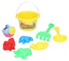 8-teiliges Sandspielzeug Set: Eimer, Gießkanne, Schaufel, Produktbild-Vorschau 3