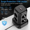 8 Fach Steckdosenleiste 4 USB Mehrfachsteckdose Produktbild-Vorschau 4