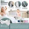 KESSER® Zustellbett Hubi 3in1 Baby Beistellbett Reisebett Produktbild-Vorschau 5