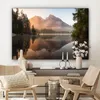 MuchoWow® - Leinwandbilder - Landschaft - Nebel - Wasser - Produktbild-Vorschau 7