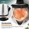 Clatronic® Wasserkocher Edelstahl 1,7L | BPA frei | 2200W | Produktbild-Vorschau 4