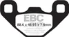 FA489R EBC  Goldstuff Bremsbeläge Produktbild-Vorschau 6