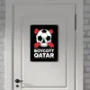 Boycott Qatar Metallschild XXL in 28x38 cm mit Produktbild-Vorschau 6