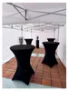 Klappbarer Stehtisch Ø 80 cm, Höhe 110 cm – weiße Produktbild-Vorschau 12