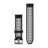GARMIN Courroie - QUICK RELEASE 22 MM - noir/gris Voir les images du produit 2