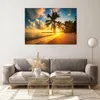 Bilder auf glas - Meer Strand Palme - 100x70cm - Glasbilder Produktbild-Vorschau 7