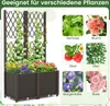 COSTWAY Sadzarka z kratą, kratą i samonawadnianiem, Podgląd zdjęcia produktu 5